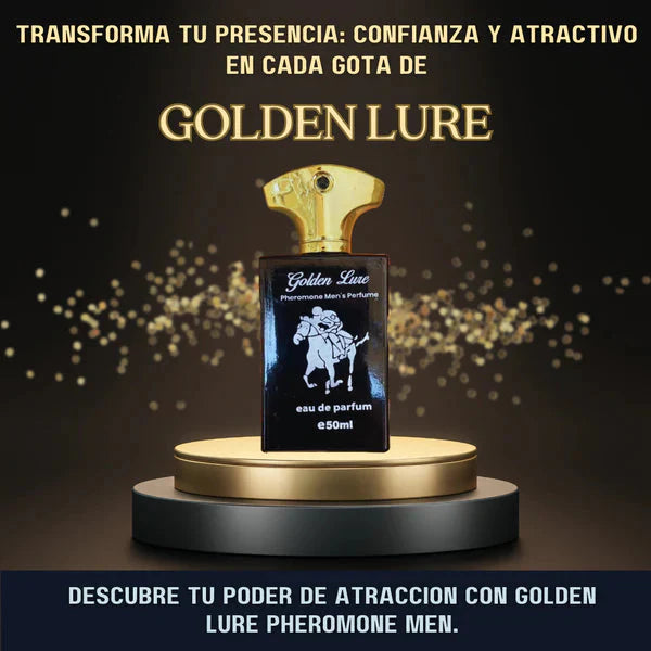 PERFUME GOLDEN LURE FEROMONAS - Diseñado para atraer a las mujeres