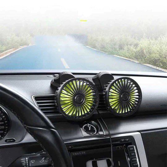 AIRFRESH VENTILADOR DOBLE PARA AUTOS